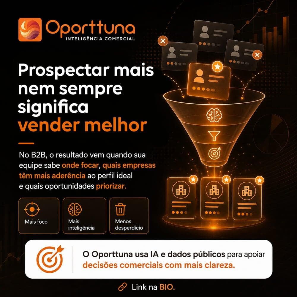 Prospectar mais nem sempre significa vender melhor